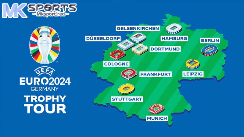 Tìm hiểu thông tin Euro 2024 tổ chức ở đâu