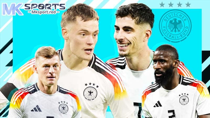 Tuyển Đức là ứng cử viên chức vô địch Euro 2024 sáng giá